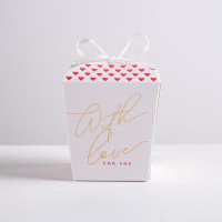 Бонбоньерка With love, 7.5×8×6 см