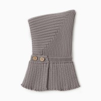 Шапка-шлем детская «Крошка Я», размер 42-44 (6-9 мес.), серая