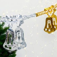 Растяжка "Колокольчик со свечой" 200 см, микс