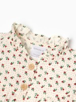 Рубашка для девочки Крошка Я, рост 92-98 см, бежевая