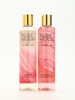 Подарочный набор NUDE MOOD, гель для душа и шампунь для волос, 2×250 мл, аромат розы и пиона, URAL LAB
