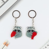 Брелок для ключей «Енотики» парный набор, 2 шт.