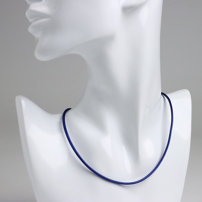 Шнурок текстильный, фасовка 100 шт. 45 см с удлинителем 5 см, МИКС