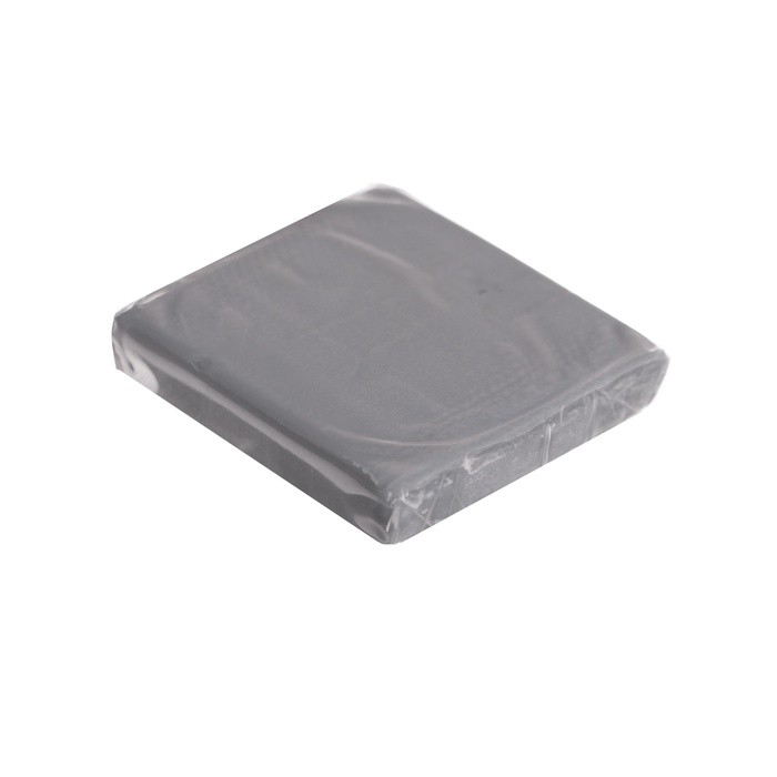 Ластик клячка прямоугольный серый, размер 40×35×10 мм