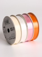 Лента упаковочная для декора и подарков, кремовый МИКС, 2 см × 45 м