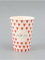 Стакан для цветов With love, 350 мл