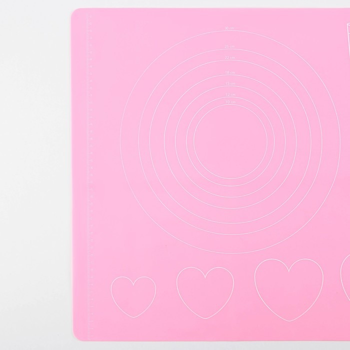 Силиконовый коврик для выпечки «Готовим с любовью», 64 х 45 см