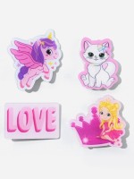 Заколки для волос, МИКС, 4 шт