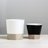 Набор кашпо для цветов 2 в 1 «Мордочки», 0.8 и 1.6 л, 11×12 и 14×14 см