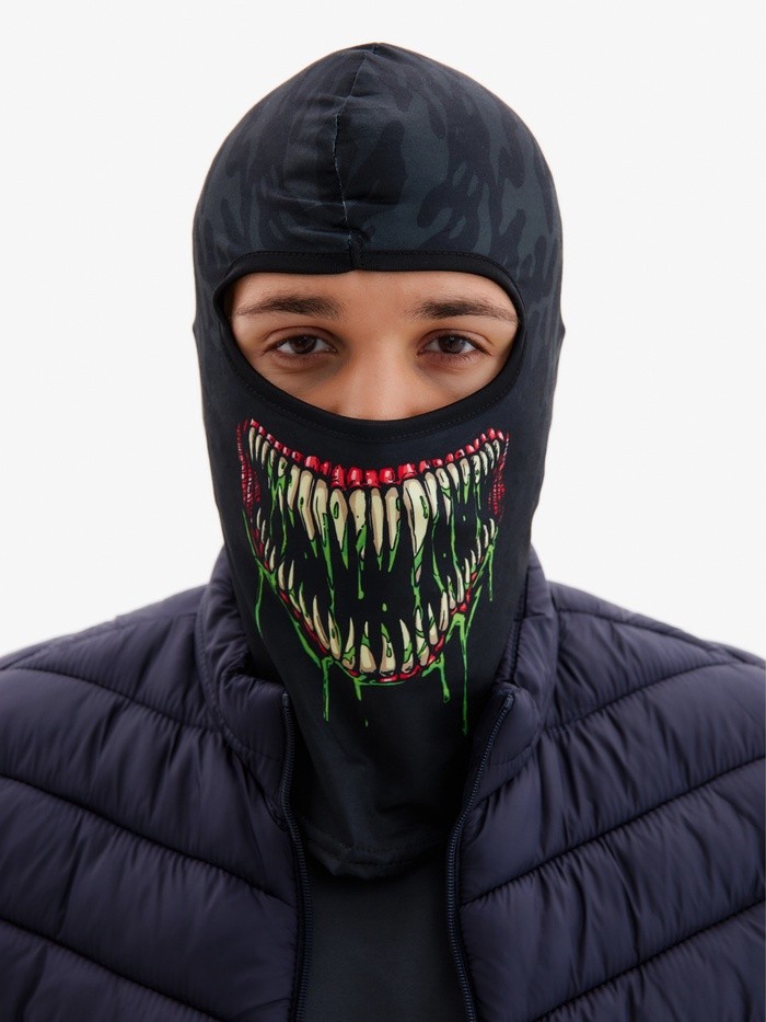 Маска-балаклава Symbiote, размер универсальный, чёрная