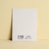 Открытка-комплимент «Целую тебя», сердца, 8 × 6 см