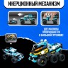 Конструктор внедорожник «Трюковый» UNICON Техно, инерционный, 142 деталей, 6+