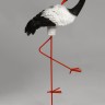 Садовая фигура "Журавль с загнутой шеей" 16х42х60см