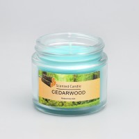 Свеча ароматическая "Scented Candle, Cedarwood", Кедр, 5*5см, 140 гр