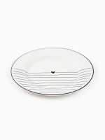 Тарелка плоская керамическая «С любовью», d=20 см, ручная работа