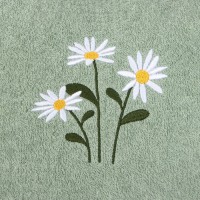 Полотенце махровое Этель "Ромашки" 35х50+-5 см, 100% хлопок, 350 г/м2