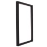 Рама для картин (зеркал) 30 х 40 х 1,9 см, пластиковая, Calligrata 6400, чёрная