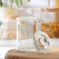 Банка для сыпучих продуктов «Стелла», 350 мл, 8×14,5 см