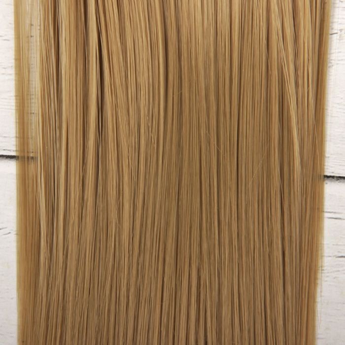 Волосы - тресс для кукол «Прямые» длина волос: 15 см, ширина:100 см, цвет № 24