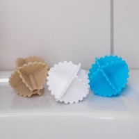 Шарики для стирки белья Доляна, d=4.5 см, 3 шт., МИКС