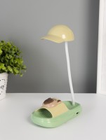 Ночник «Сланец с кепкой», 8хLED, 3 Вт, 5V, USB, АКБ, 3 режима, 13.5×7×21 см