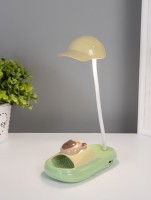 Ночник «Сланец с кепкой», 8хLED, 3 Вт, 5V, USB, АКБ, 3 режима, 13.5×7×21 см