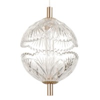 Светильник BayerLux "Айна" 8Вт LED золото 13,5х13,5х19см