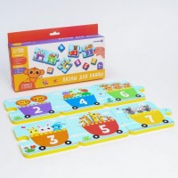 Мягкий пазл для малышей Крошка Я «Счёт и цвет», 20 деталей, от 1 года