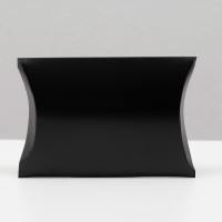 Коробка подарочная, складная чёрная, 11×8×2 см