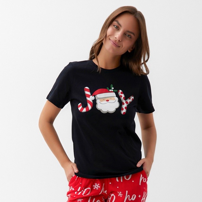 Пижама женская (футболка и брюки) KAFTAN "Joy" размер 44-46