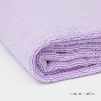 Тряпка для пола Raccoon, 220 г/м², 60×80 см, микрофибра, ультразвуковая обработка края, 2 шт, сиреневая