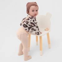 Джемпер вязаный Крошка Я «Леопард» рост 68-74 см