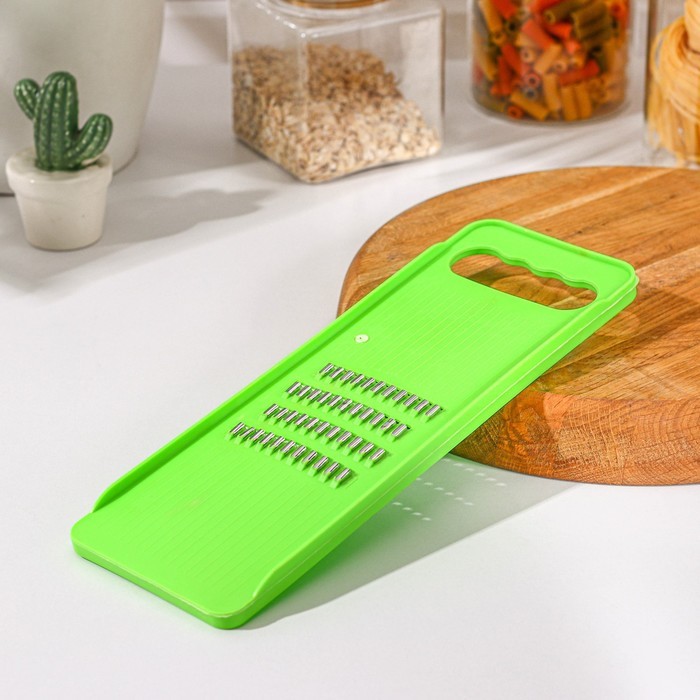 Тёрка для корейской моркови «Помощник», четырёхрядная