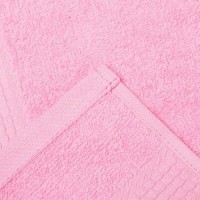 Полотенце махровое гладкокрашеное «Эконом» 70х130 см, цвет розовый