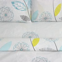 Постельное бельё LoveLife 2 сп "Одуванчики" 175х215см, 210х220см, 50х70см-2шт, хлопок, бязь, 125г/м2
