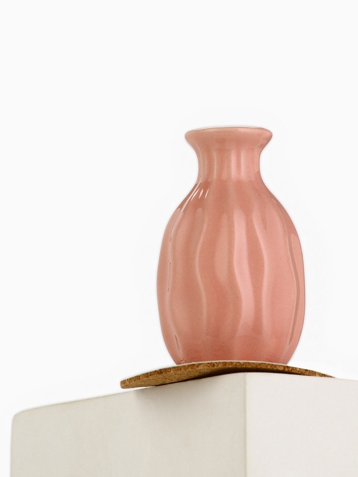 Ваза для цветов декоративная Live in the moment, с подставкой, 8×7×6 см