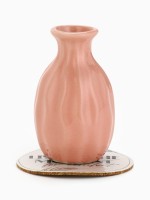 Ваза для цветов декоративная Live in the moment, с подставкой, 8×7×6 см