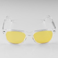 Очки солнцезащитные OneSun, uv 400, дужка 14.5 см, ширина 14.5 см, 4.5×5 см, жёлтые