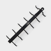 Держатель для кружек подвесной Доляна, на 12 предметов, чёрный