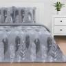 Постельное бельё Этель Евро «Перья» (вид 2)  200х217 см, 220х240 см, 70х70 см -2 шт,поплин 125 г/м2