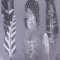 Постельное бельё Этель Евро «Перья» (вид 2)  200х217 см, 220х240 см, 70х70 см -2 шт,поплин 125 г/м2