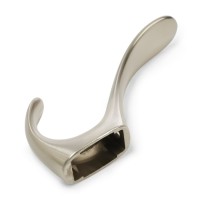 Крючок мебельный CAPPIO NOTE, двухрожковый, цвет матовый никель