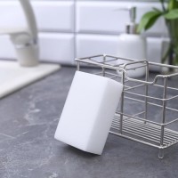 Губка меламиновая для удаления пятен Доляна, 9×6×3 см