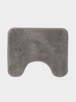Коврики для ванной и туалета из микрофибры SAVANNA «Анси», 40×50 см, 50×80 см, серые