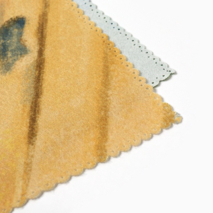 Плед Вы бывали на Таити, 100х150 см, флис 160г/м2, 100% п/э