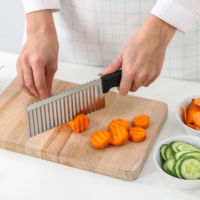 Овощерезка фигурная Доляна «Помощник», 26 см, цвет МИКС Овощерезка фигурная Доляна «Помощник», 26 см, цвет МИКС