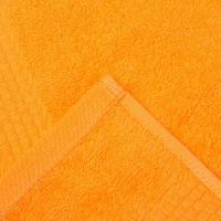Полотенце махровое гладкокрашеное «Эконом» 50х90 см, цвет оранжевый