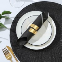 Кольцо для салфетки «Спираль», 4×4,9×4,9 см, цвет золотой