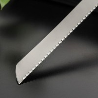 Нож Доляна «Грайм» для хлеба, лезвие 17,5 см, цвет чёрный