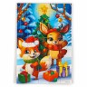 Пазл для детей магнитный деревянный «Новый год! Елка», 21×15 см, 35 элементов